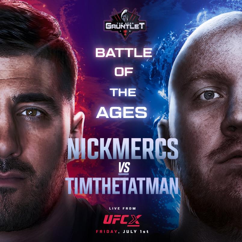 UFC collaborates with Twitch streamer NICKMERCS for UFCxMFAM at UFC X