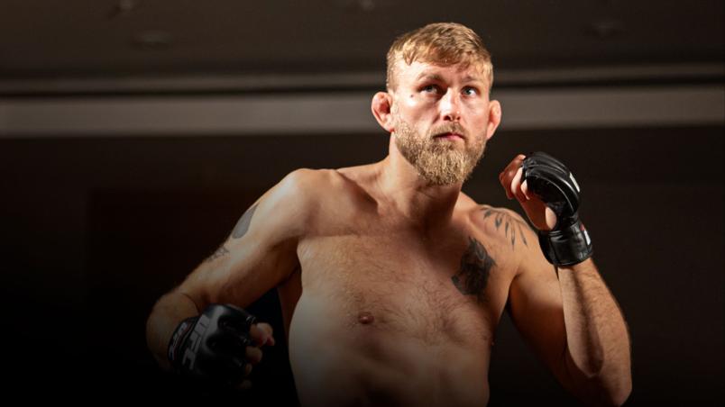 Alexander Gustafsson poses for a photo in London, England, on July 20, 2022. (Photo by Maddie Roth/Zuffa LLC)