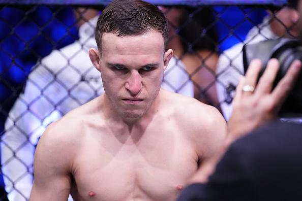 Kai Kara-France se prepara para seu duelo contra Brandon Moreno no UFC 277. (Foto por Josh Hedges/Zuffa LLC)