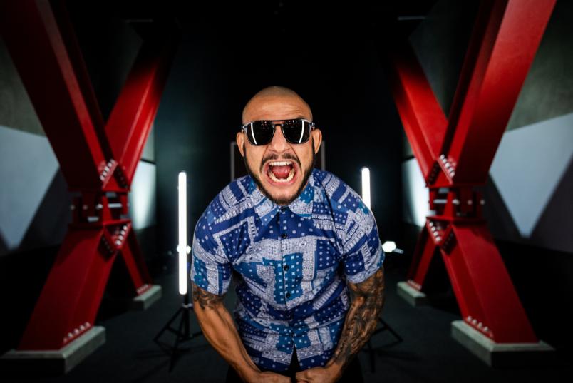 Cub Swanson poses during a UFC photo session on October 12, 2022 at the UFC APEX in Las Vegas, Nevada. (Photo by Kaylie Foster/Zuffa LLC)