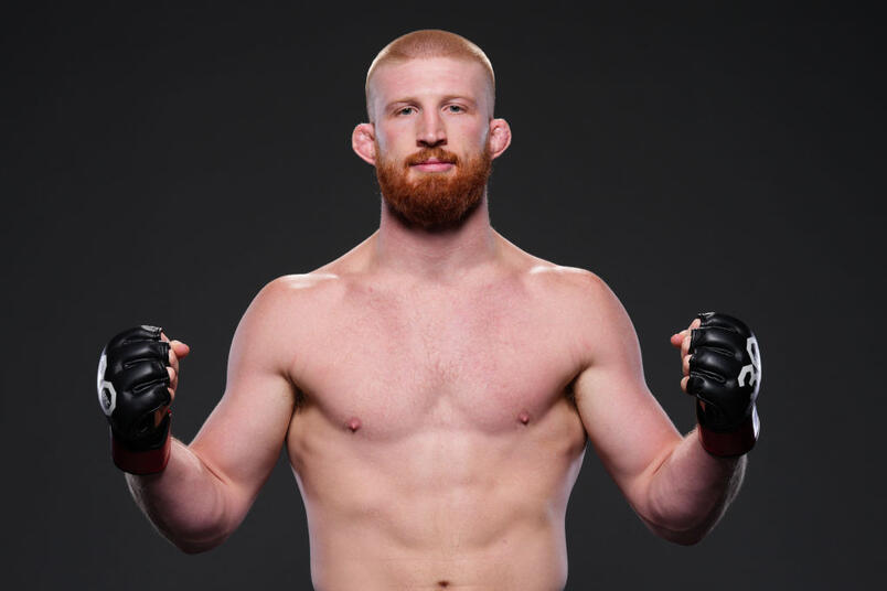 Bo Nickal poses for a portrait after his victory during the UFC 285 event at T-Mobile Arena on March 04, 2023 in Las Vegas, Nevada. (Photo by Mike Roach/Zuffa LLC)
