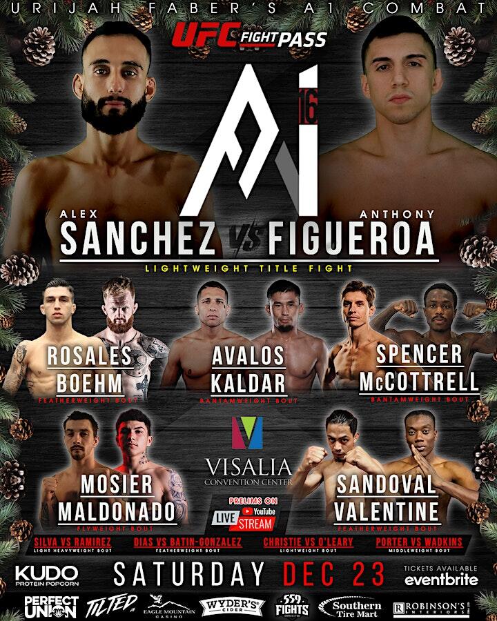 URIJAH FABER'S A-1 COMBAT 16