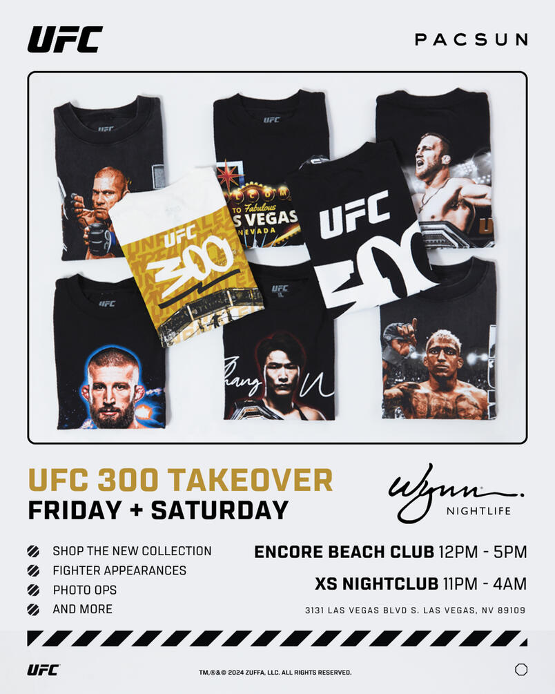 UFC 300: Pereira vs Hill Fan Event Schedule | UFC