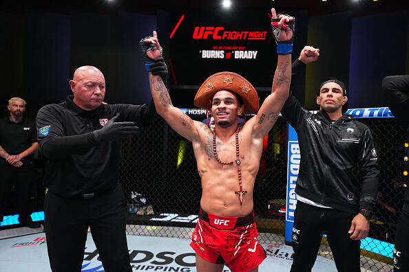 André Lima venceu Felipe dos Santos no UFC Vegas 97. (Foto por Chris Unger/Zuffa LLC)
