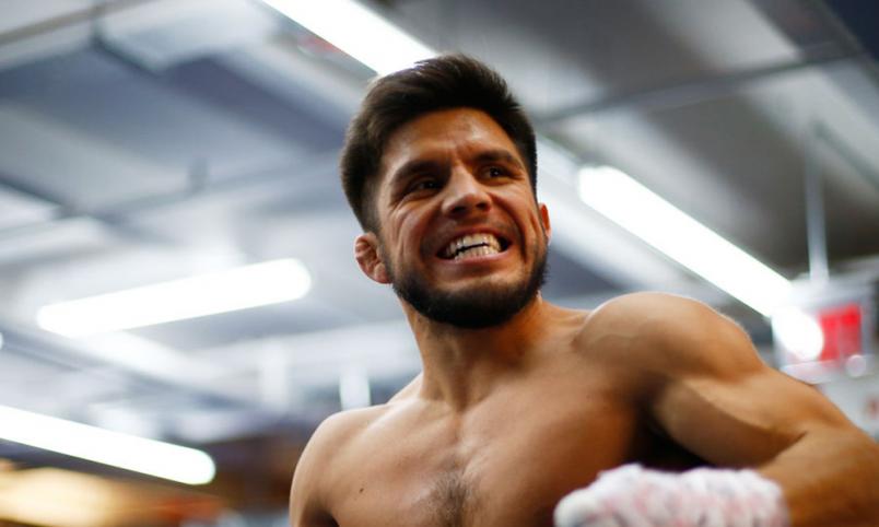 Henry Cejudo at the UFC Brooklyn Open Workouts