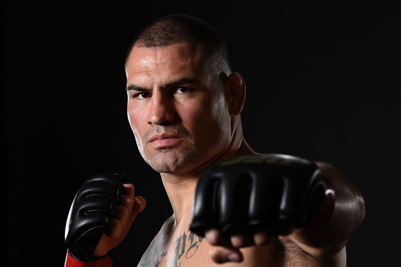 Cain Velasquez post fight UFC 200 portrait
