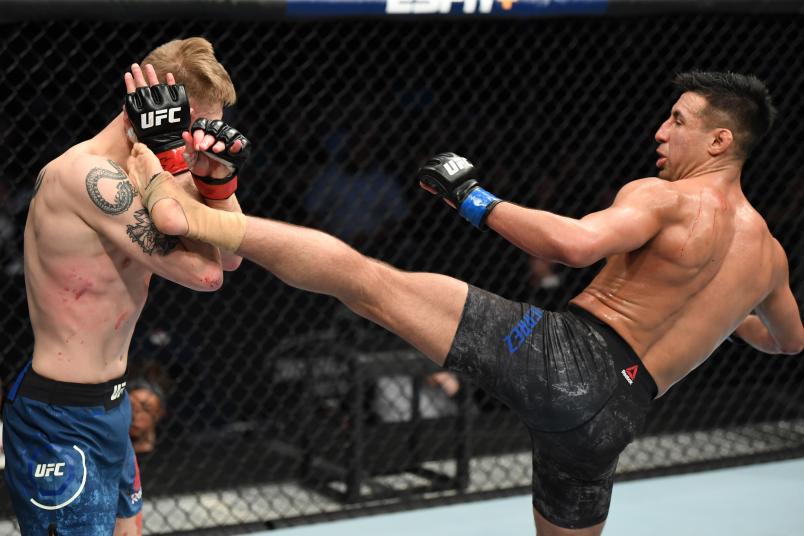 UFC Nashville Chris Gutierrez kick