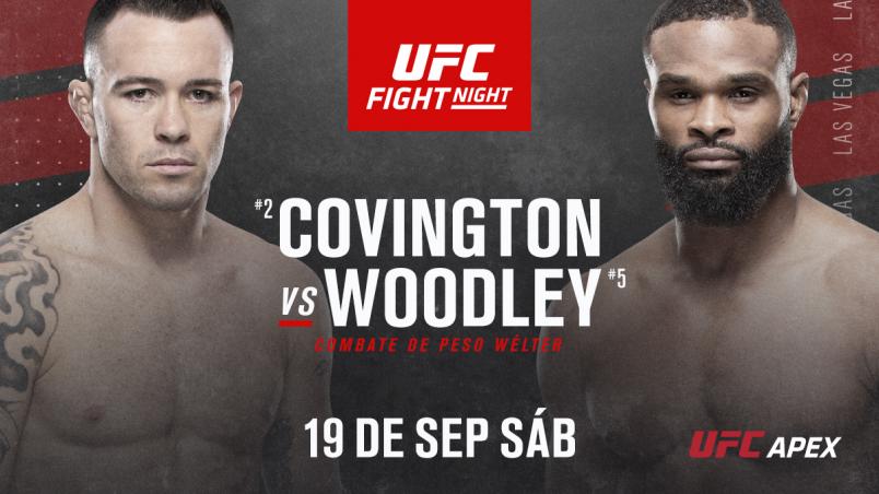 Colby covington vs Tyron Woodley spanish announcement