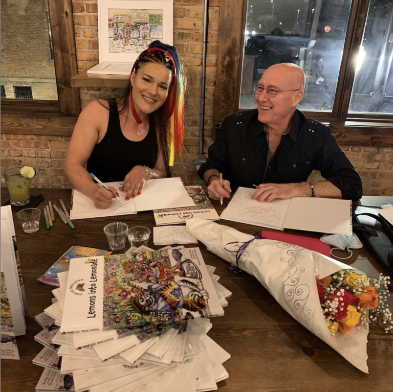 Felice Herrig and Kirk Herrig book signing