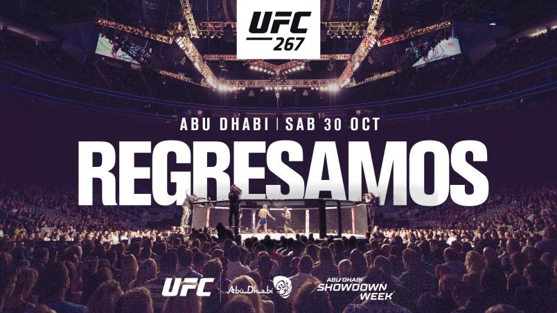 UFC 267 regreso a abu dhabi ESPANOL