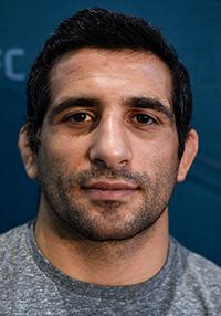 Beneil Dariush of Iran poses for a portrait  during the UFC 216 Ultimate Media Day on October 4, 2017 in Las Vegas, Nevada. (Photo by Brandon Magnus/Zuffa LLC)