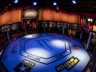 Octógono do UFC Apex no UFC 259