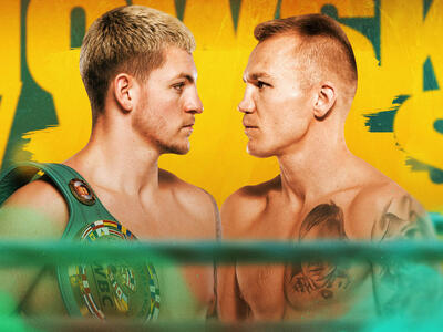 Walsh vs Runowski event poster