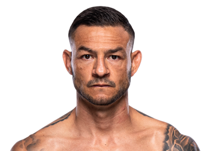 A profile photo of UFC fighter Cub Swanson in black gear