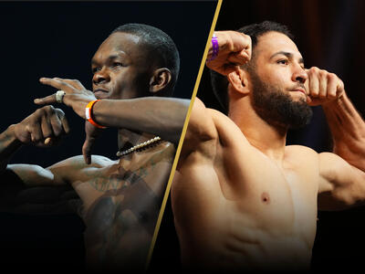 Israel Adesanya and Nassourdine Imavov