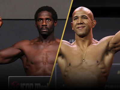 Jared Cannonier and Gregory Rodrigues
