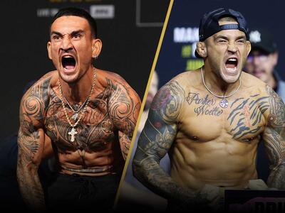Max Holloway and Dustin Poirier