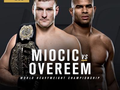 UFC 203 main event announcement stipe miocic vs alistair overeem