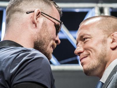 Michael Bisping vs Georges St-Pierre, GSP