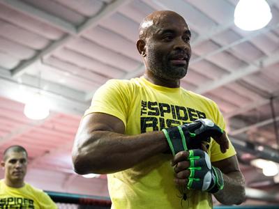 TORRANCE, CA - FEBRUARY 11: Anderson Silva holds an open training session for fans and media at the UFC Gym on February 11, 2016 in Torrance, California. (Photo by Brandon Magnus/Zuffa LLC/Zuffa LLC via Getty Images)