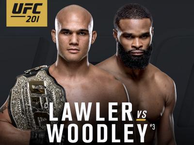 Robbie Lawler vs Tyron Woodley