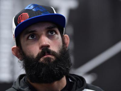LAS VEGAS, NV - DECEMBER 30:  Johny Hendricks backstage during the UFC 207 event at T-Mobile Arena on December 30, 2016 in Las Vegas, Nevada.  (Photo by Brandon Magnus/Zuffa LLC/Zuffa LLC via Getty Images)