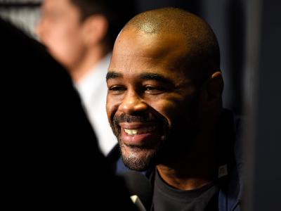MEXICO CITY, MEXICO - AUGUST 03:  Rashad Evans interacts with media during the UFC Ultimate Media Day at the W Hotel on August 3, 2017 in Mexico City, Mexico. (Photo by Jeff Bottari/Zuffa LLC/Zuffa LLC via Getty Images)