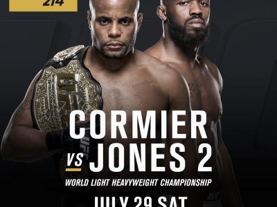 UFC 214 Honda Center July 29 2017 Daniel Cormier vs Jon Jones 2