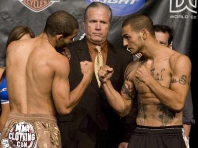 WEC Weigh-In Jose Aldo & Cub Swanson