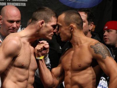 UFC 105 Weigh-In Michael Bisping & Denis Kang